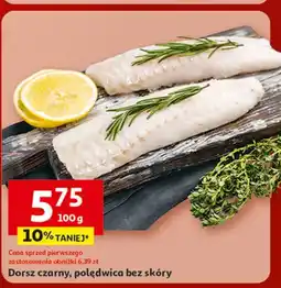 Auchan Dorsz czarny polędwica oferta