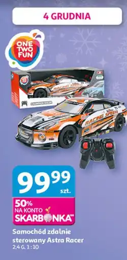 Auchan Samochód astra racer One Two Fun oferta