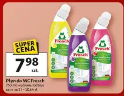 Auchan Płyn do wc malinowy Frosch oferta