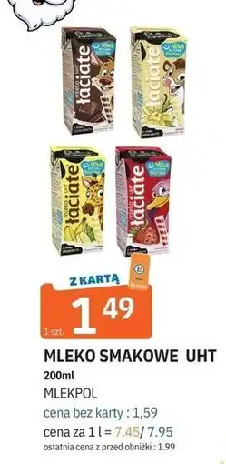 E.Leclerc Mleko bananowe Łaciate oferta