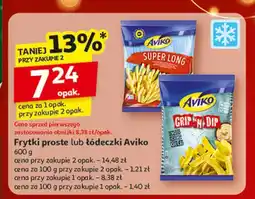 Auchan Frytki Aviko Grip'n'dip oferta