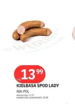 E.Leclerc Kiełbasa spod lady Nik-Pol oferta