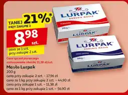 Auchan Masło lekko solone Lurpak oferta