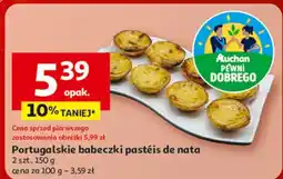 Auchan Babeczki pasteis de nata Auchan Pewni Dobrego oferta