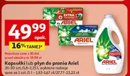 Auchan Płyn do prania mountain spring Ariel oferta