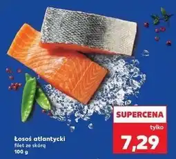 Kaufland Łosoś atlantycki filet ze skórą oferta