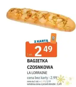 E.Leclerc Bagietka czosnkowa La Lorraine oferta