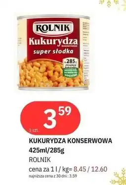 E.Leclerc Kukurydza super słodka Rolnik oferta