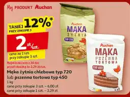 Auchan Mąka żytnia Auchan oferta