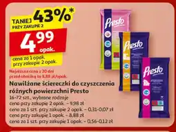 Auchan Ściereczki do kuchni Presto Clean oferta