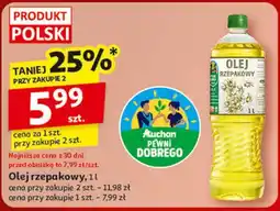 Auchan Olej rzepakowy Auchan Pewni Dobrego oferta