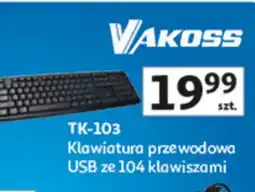 Auchan Klawiatura Vakoss oferta