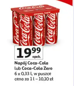 Auchan Napój gazowany Coca-Cola oferta
