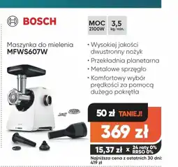 Max Elektro Maszynka do mielenia mięsa Bosch oferta