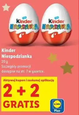 Lidl Kinder Niespodzianka oferta