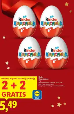 Lidl Kinder Niespodzianka oferta