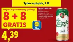 Lidl Żatecky Svetly Leżak oferta