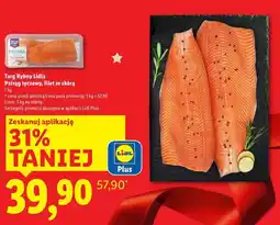 Lidl Targ Rybny Lidla Pstrąg Tęczowy, filet ze skórą oferta