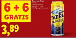 Lidl Tatra Jasne Pełne oferta
