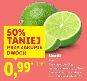 Lidl Limetki oferta