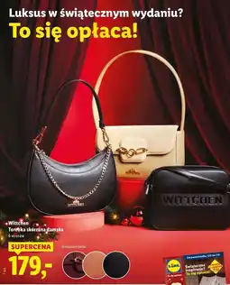 Lidl Wittchen Torebka skórzana damska oferta