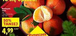 Lidl Mandarynki, luzem oferta