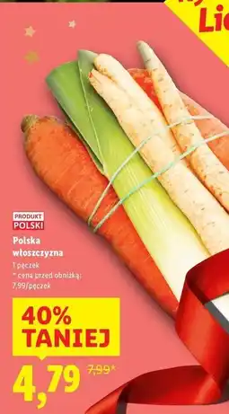 Lidl Polska włoszczyzna oferta