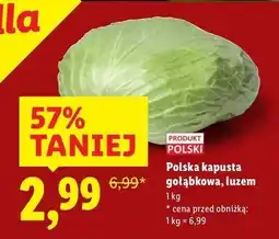 Lidl Polska kapusta gołąbkowa, luzem oferta
