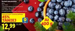 Lidl Borówki amerykańskie oferta