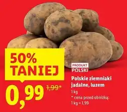 Lidl Polskie ziemniaki jadalne, luzem oferta