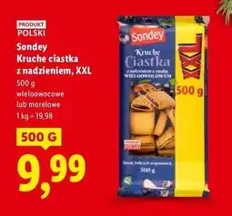 Lidl Sondey Kruche ciastka z nadzieniem, XXL oferta