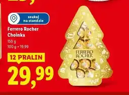 Lidl Ferrero Rocher Choinka oferta