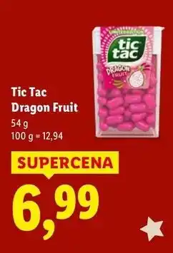 Lidl Tic Tac Dragon Fruit oferta