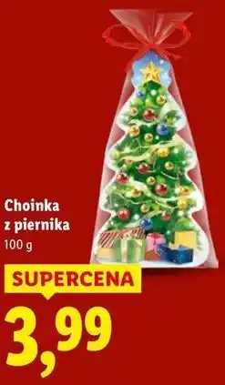 Lidl Choinka z piernika oferta