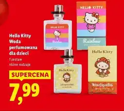 Lidl Hello Kitty Woda perfumowana dla dzieci oferta