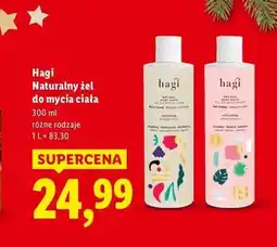 Lidl Hagi naturalny żel do mycia ciała oferta