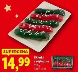 Lidl Eklerki świąteczne oferta