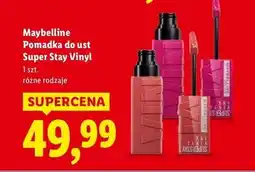 Lidl Maybelline Pomadka do ust Super Stay Vinyl oferta