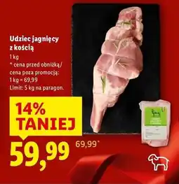 Lidl udziec jagnięcy z kością oferta