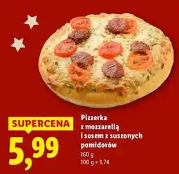Lidl Pizzerka z mozzarellą i sosem z suszonych pomidorów oferta