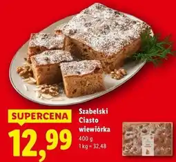 Lidl Szablewski Ciasto wiewiórka oferta
