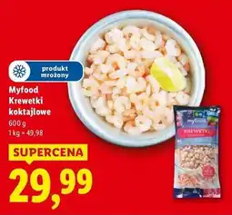 Lidl Myfood Krewetki koktajlowe oferta