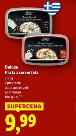 Lidl Deluxe Pasta z serem feta oferta