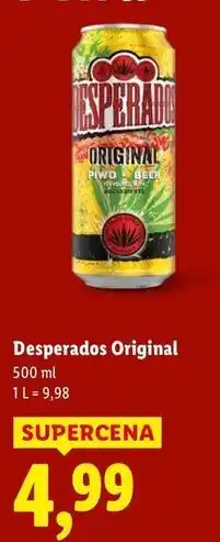 Lidl Desperados Original oferta