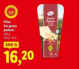 Lidl Pilos Ser grana padano oferta