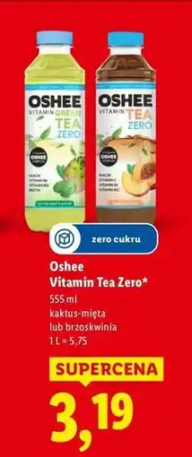 Lidl Oshee Vitamin Tea Zero oferta