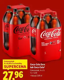 Lidl Napój Coca-Cola Zero oferta