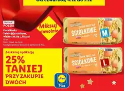 Lidl Jaja ściółkowe kl. l Złota Nioska oferta