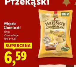 Lidl Chipsy masło z solą Lorenz Wiejskie Ziemniaczki oferta