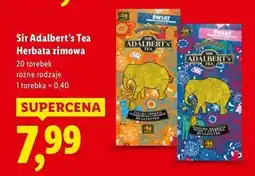 Lidl Herbata miód & cytryna Sir Adalbert's Tea oferta